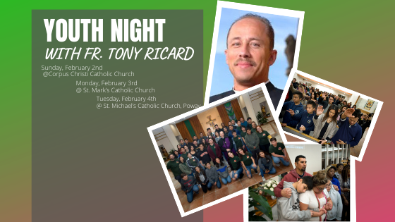 Youth Night with Fr. Tony Ricard
