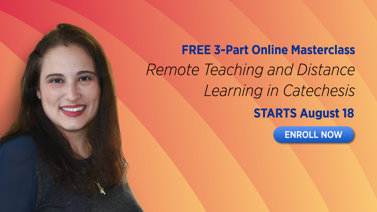 Join a Masterclass on remote teaching and distance learning in catechesis