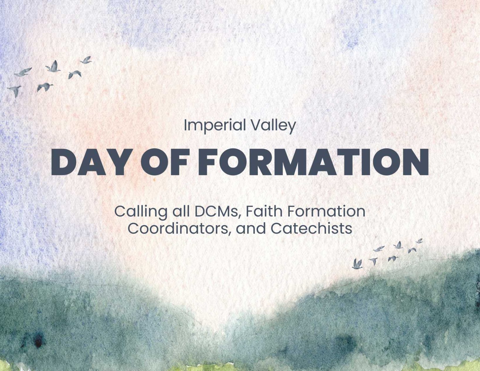 IV-Day of Formation for DCMs, Coordinators and Catechists