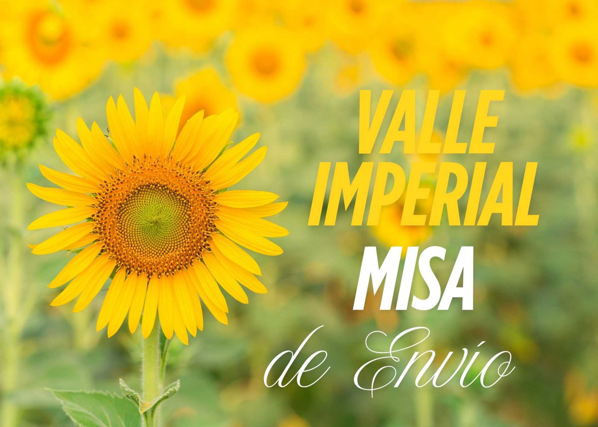 Valle Imperial Misa de Envio (Bilingue)