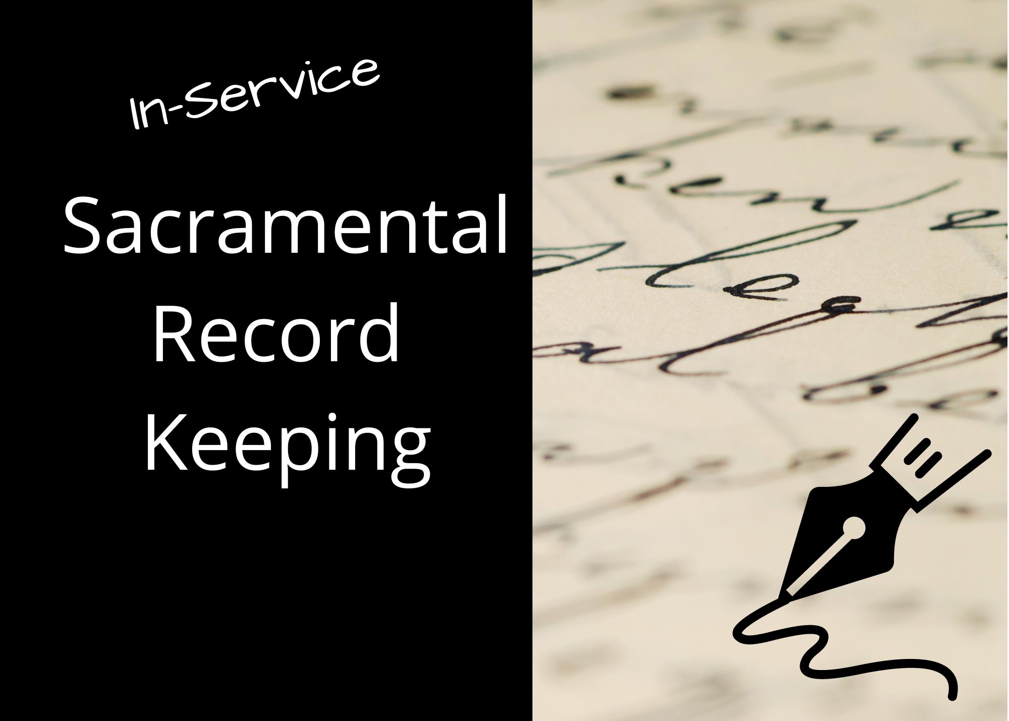 Sacramental Record Keeping